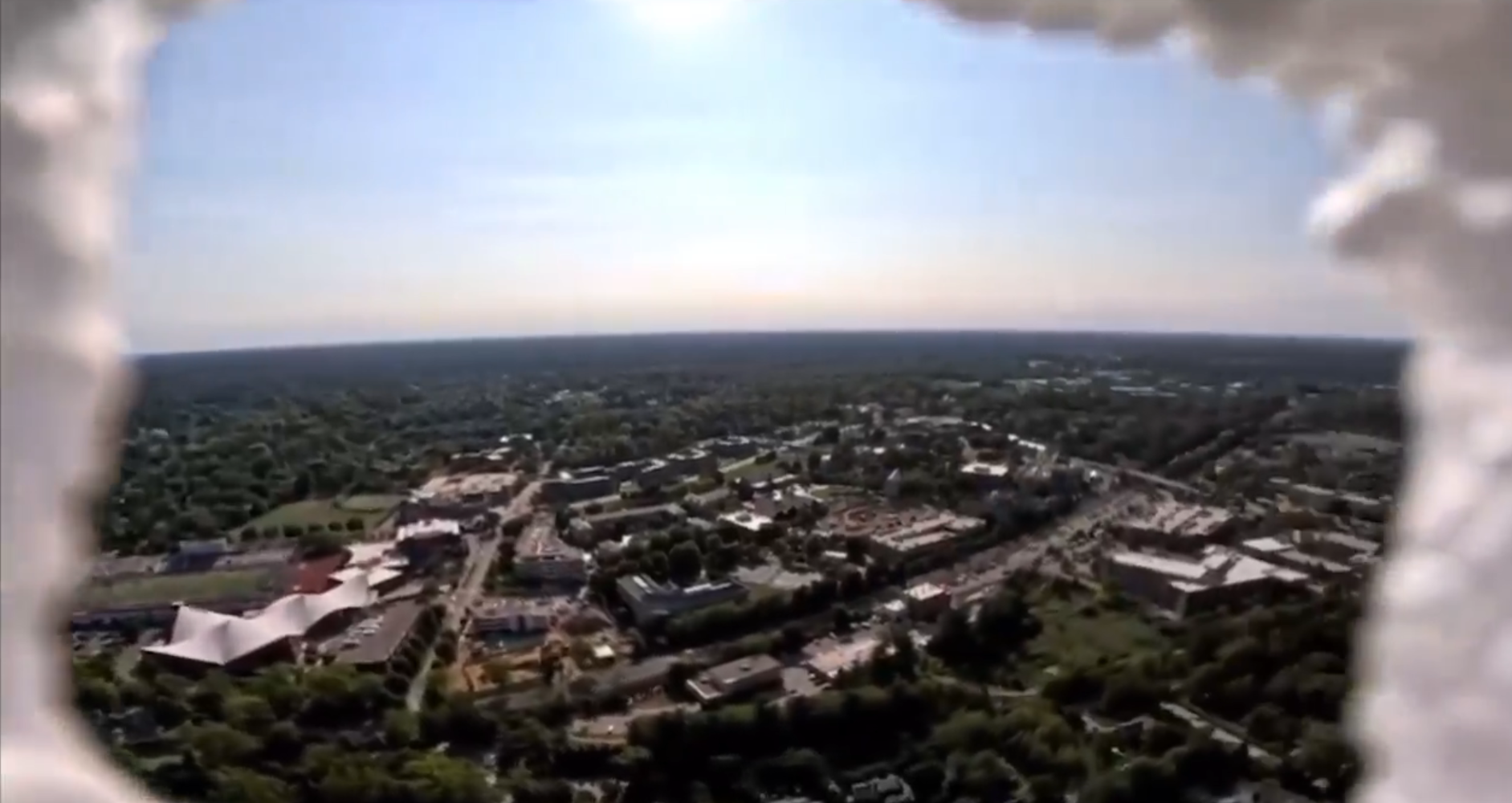 POV imagery from high altitude