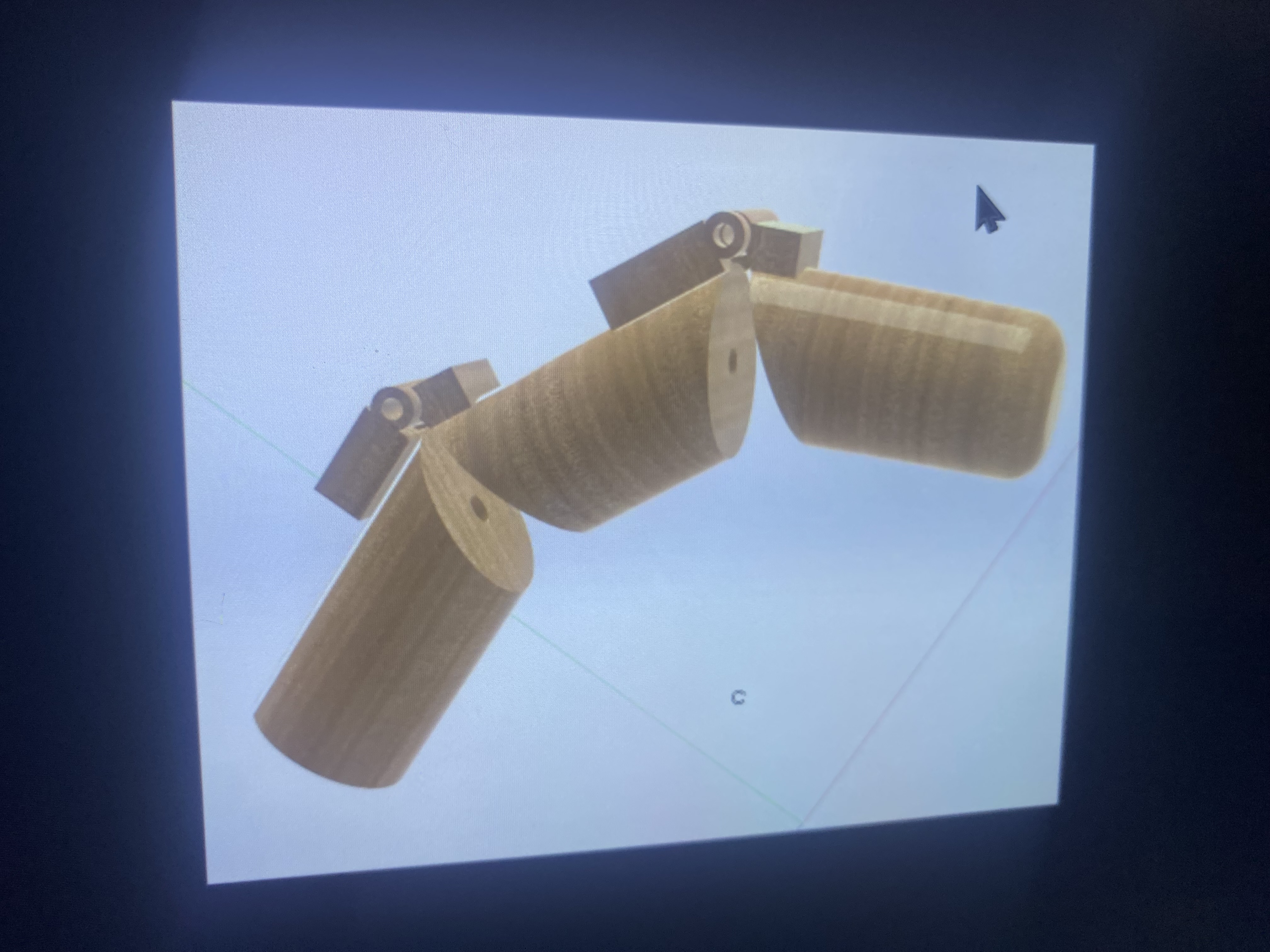 Prosthetic hand SolidWorks model